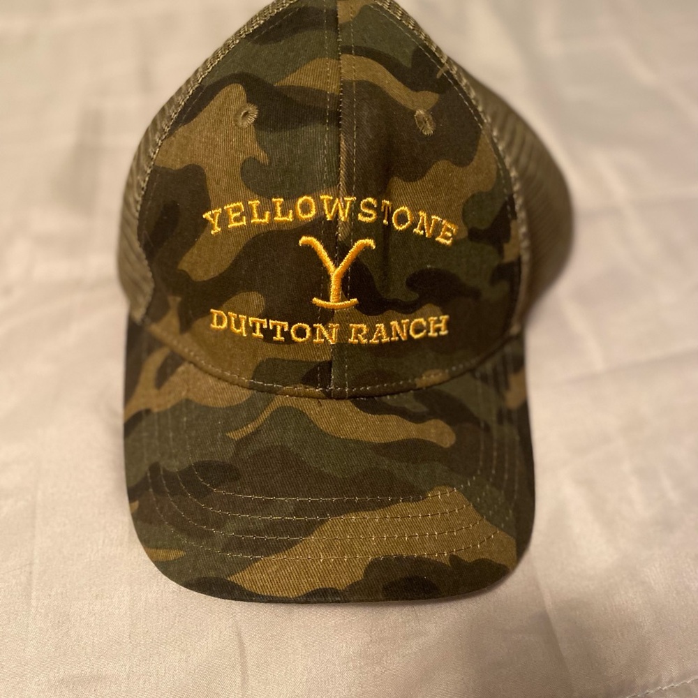 Yellowstone Dutton Ranch Camouflage Hat
